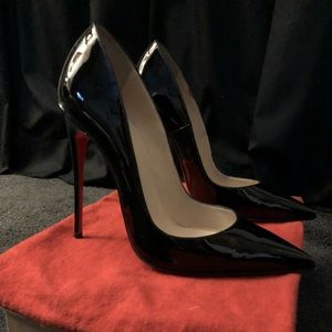 Christian Louboutin So Kate 120 Patent Black 38